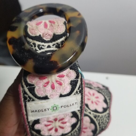 Hadley Pollet Zinnia Women's Floweret Reversible Belt Sz S/M - Picture 3 of 5